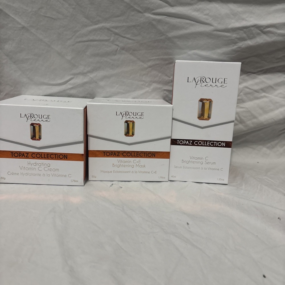 LaRouge Topaz Vit C collection Cream,serum And Mask New